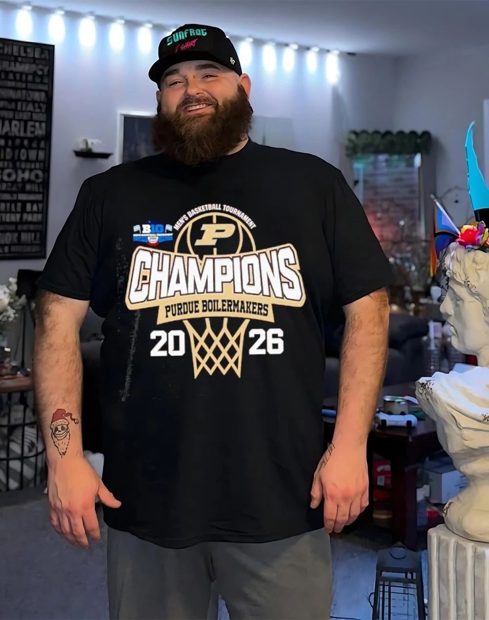 Purdue Boilermakers 2026 Big Ten Men’s Basketball Tournament Champions shirt