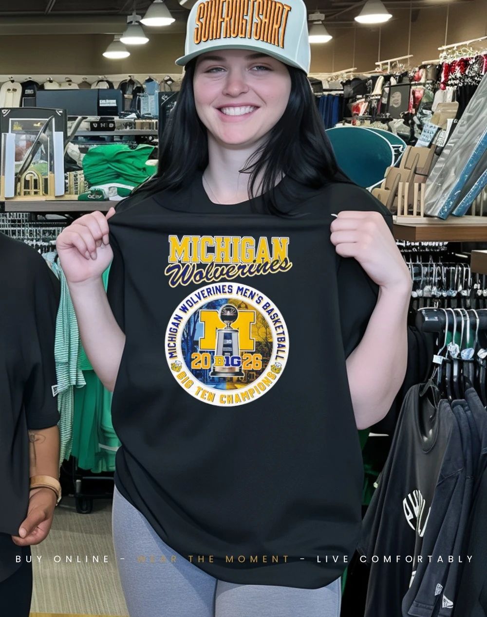 Michigan Wolverines Men’s Basketball 2026 Big Ten Champions shirt