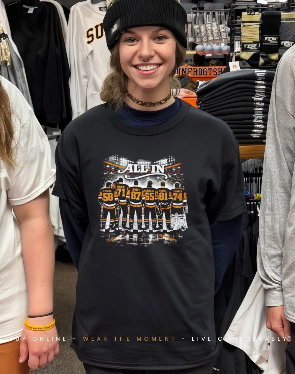Pittsburgh Hockey 2026 Playoffs All In graphic shirt