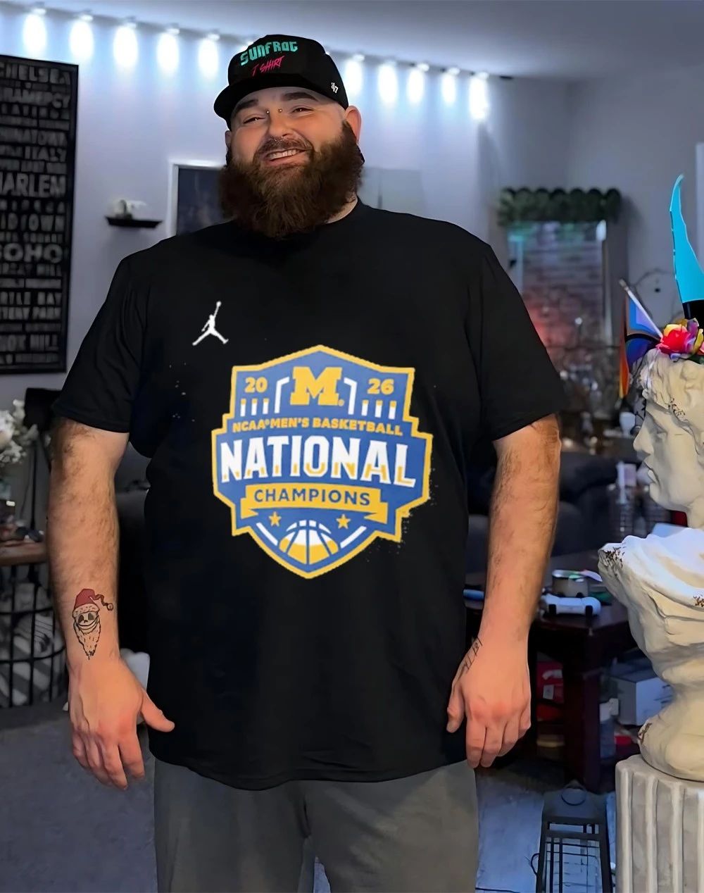 Michigan Wolverines 2026 NCAA Men’s Basketball National Champions Official Logo shirt