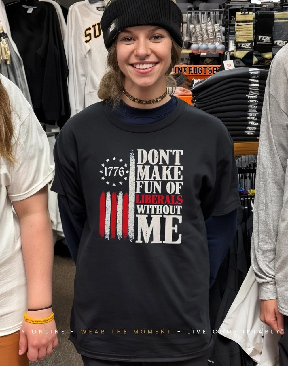 Jamal 1776 don’t make fun of liberty’s with me shirt