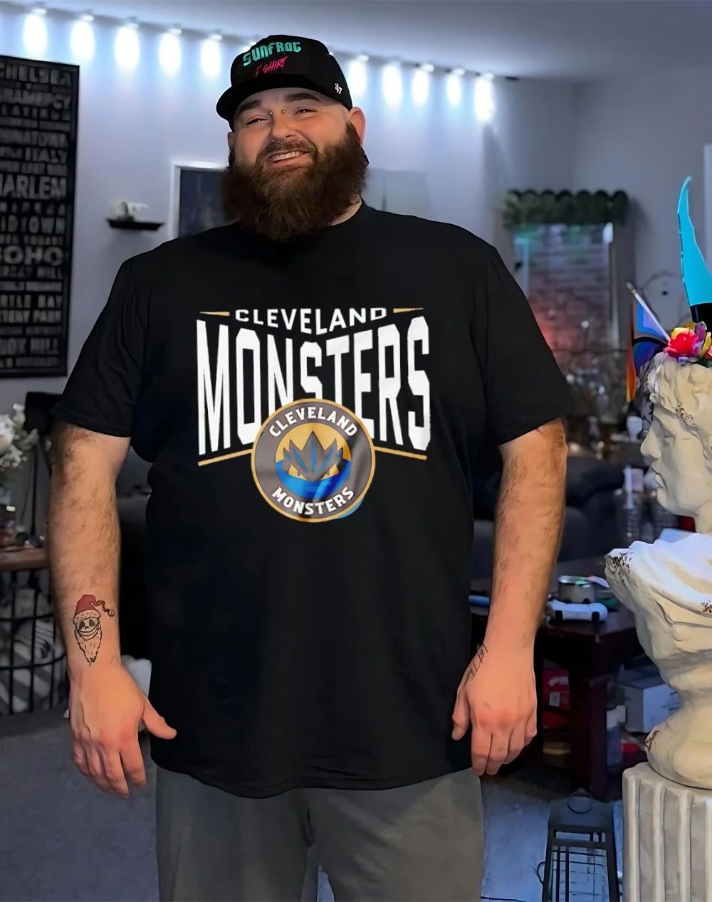 Cleveland Monsters Full Fandom logo shirt