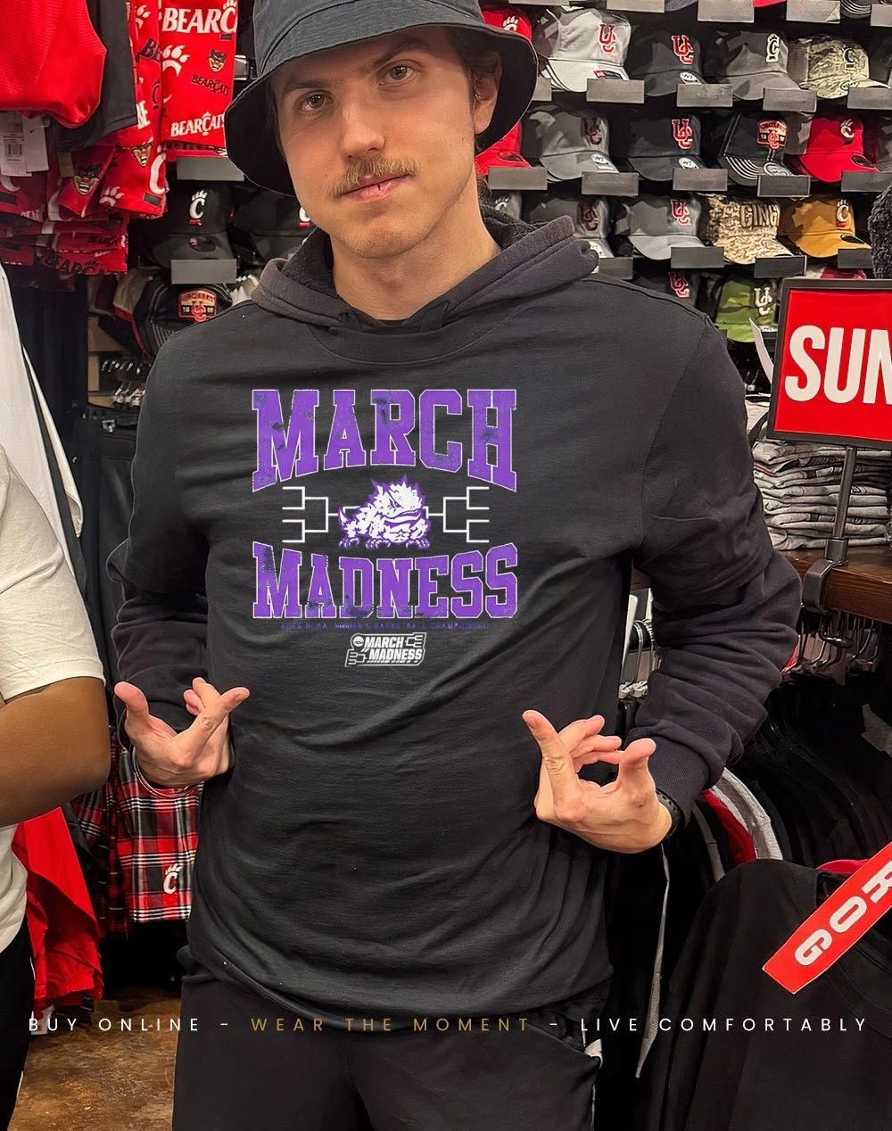 TCU Horned Frogs WBB 2026 March Madness logo shirt