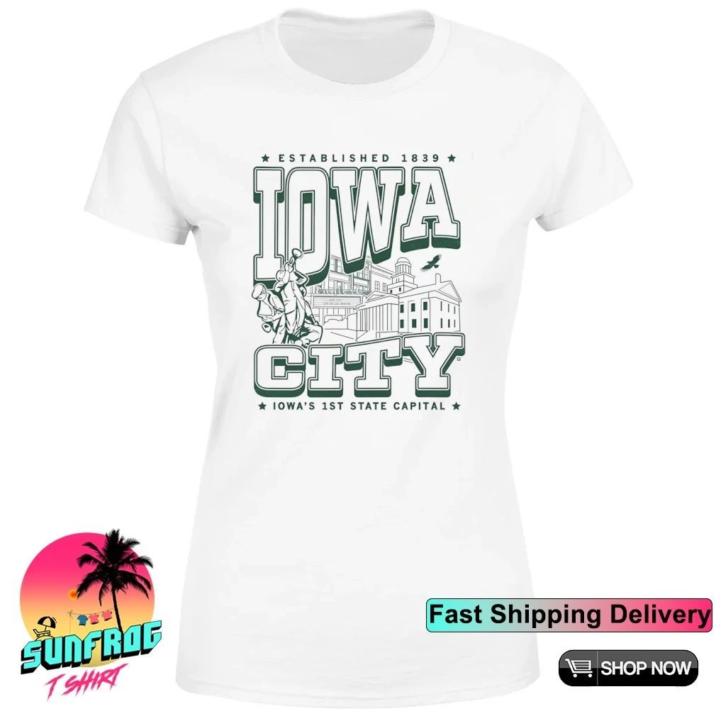 Iowa City max collegiate 1839 shirt