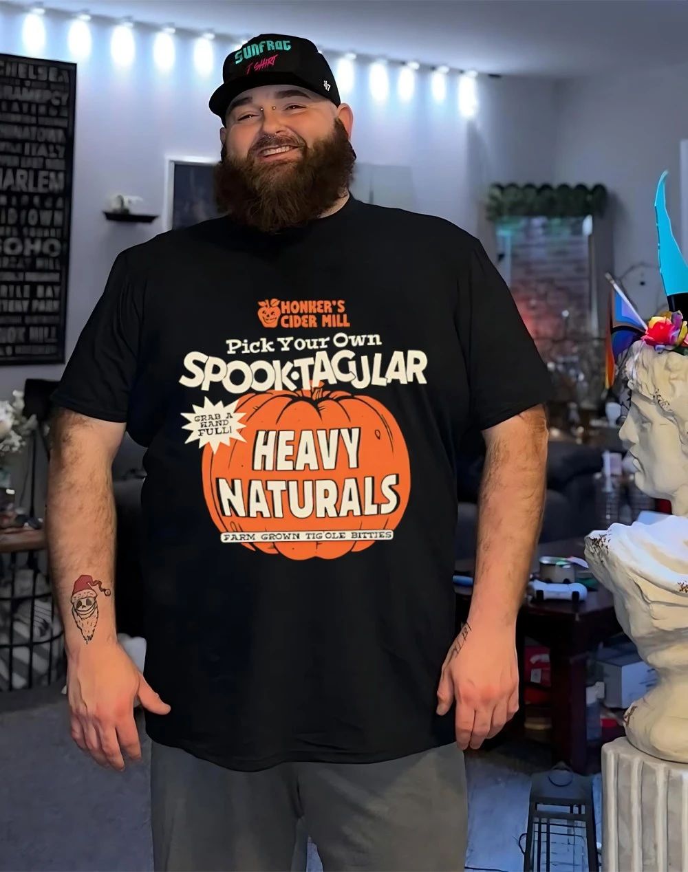 Pick your own spooktacular heavy naturals shirt