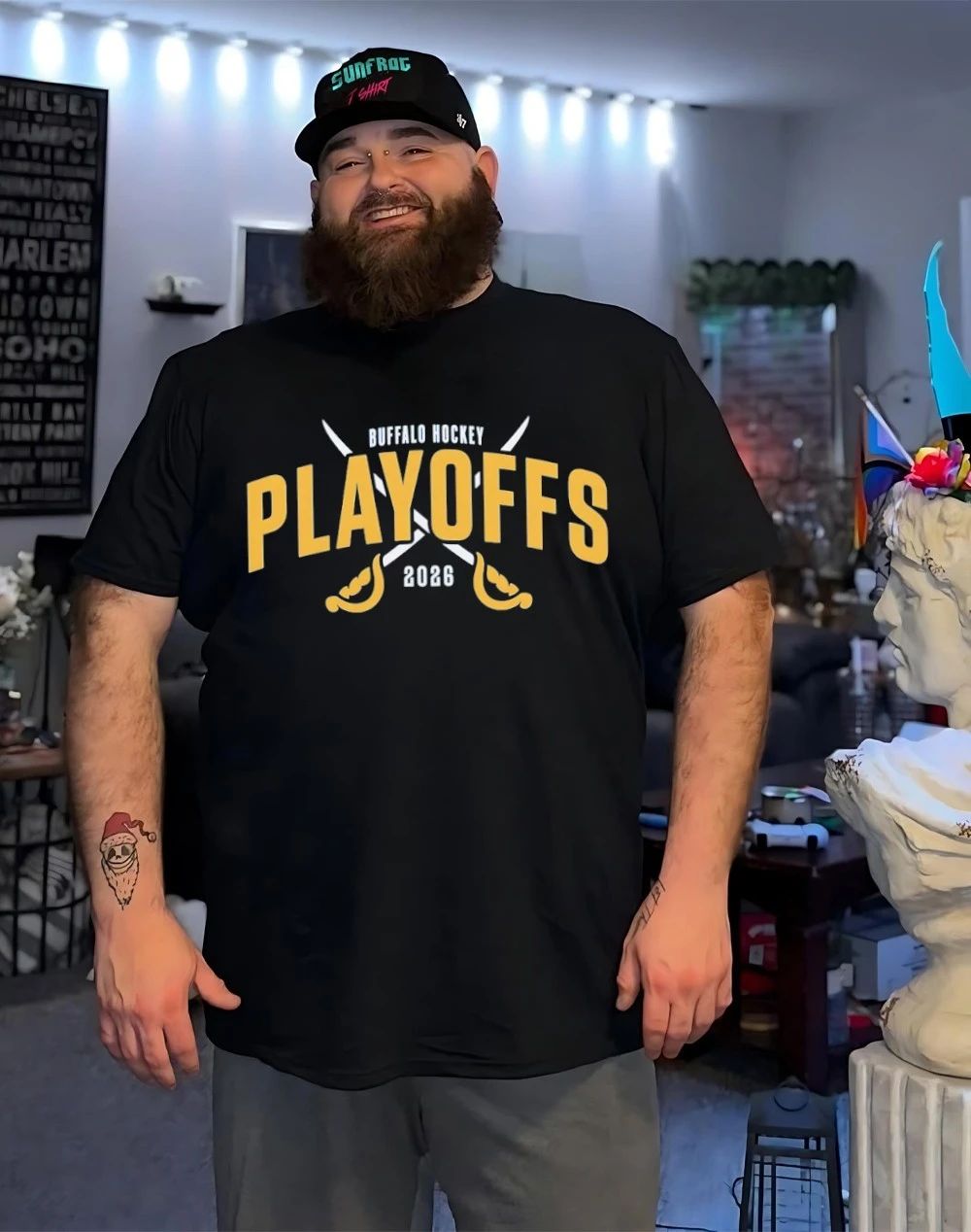 Buffalo Hockey 2026 Playoffs logo shirt