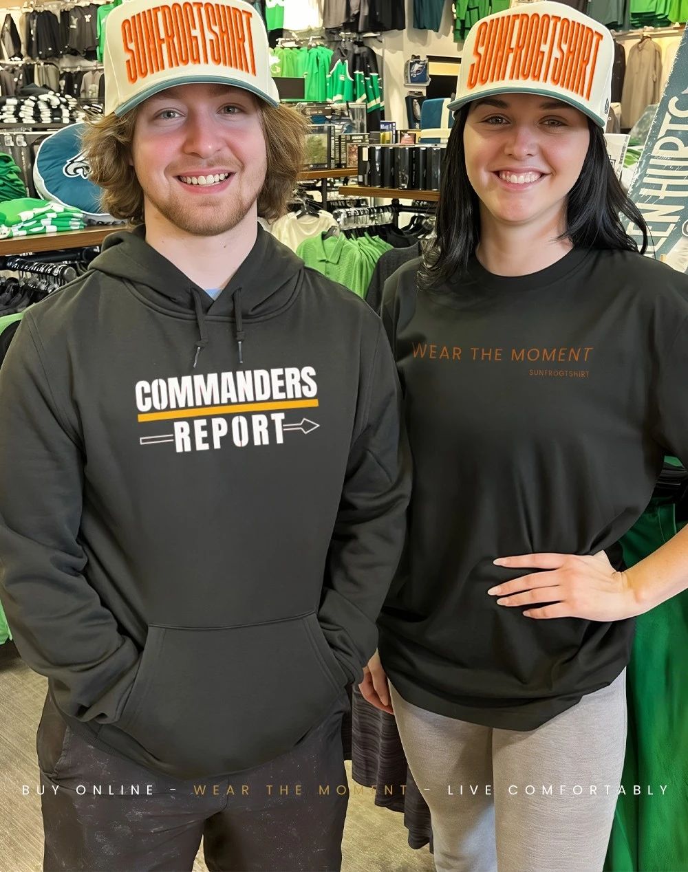 Commanders Report Washington Commanders shirt