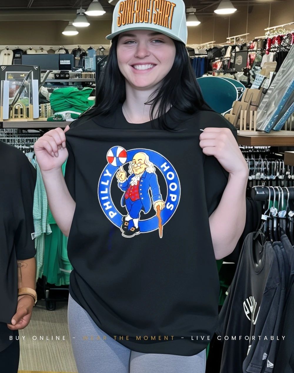 Ben Franklin Philly Hoops Philadelphia 76ers shirt