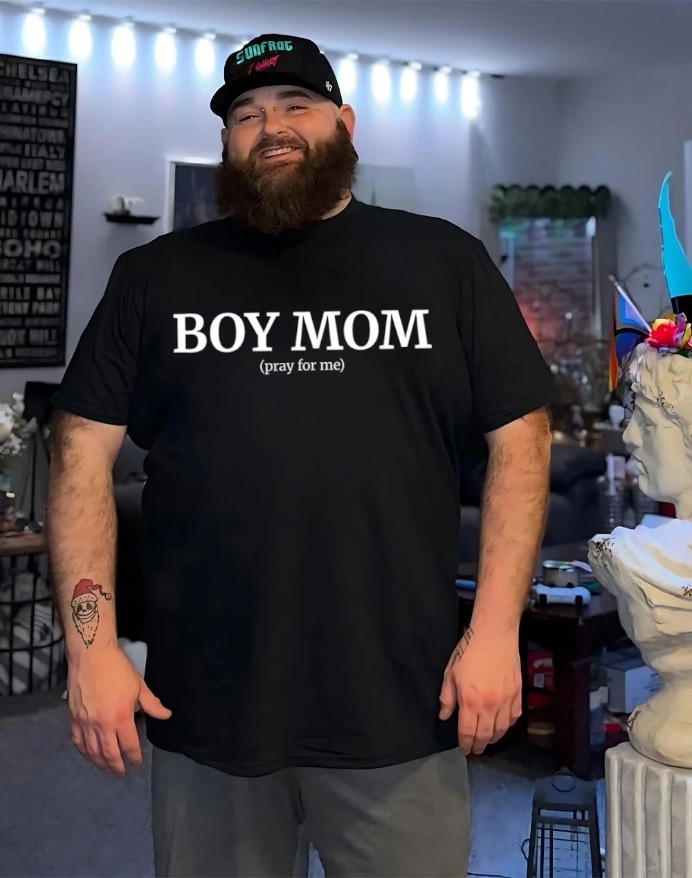Boy mom pray for me shirt