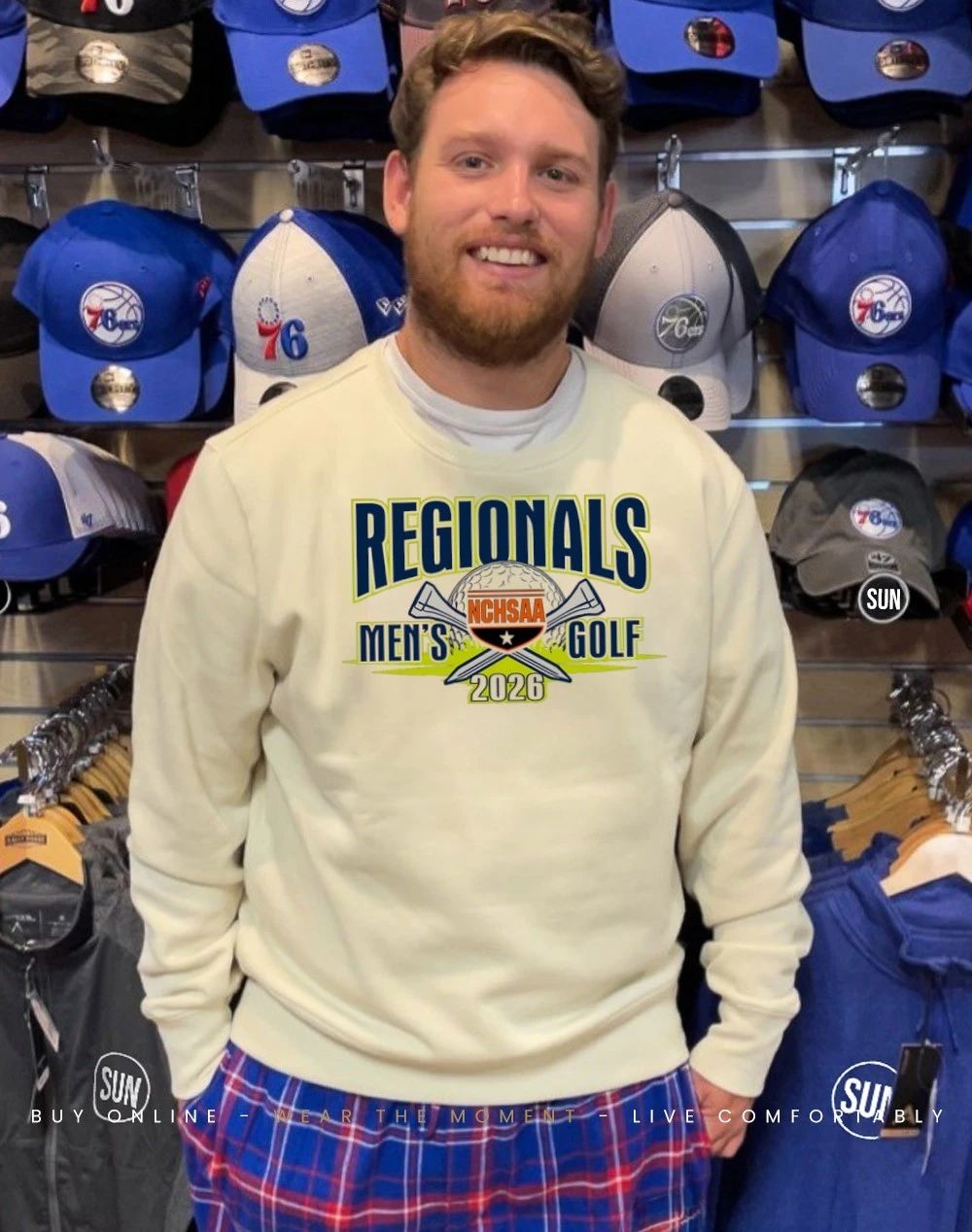 NCHSAA Men’s Golf Regional 2026 logo shirt