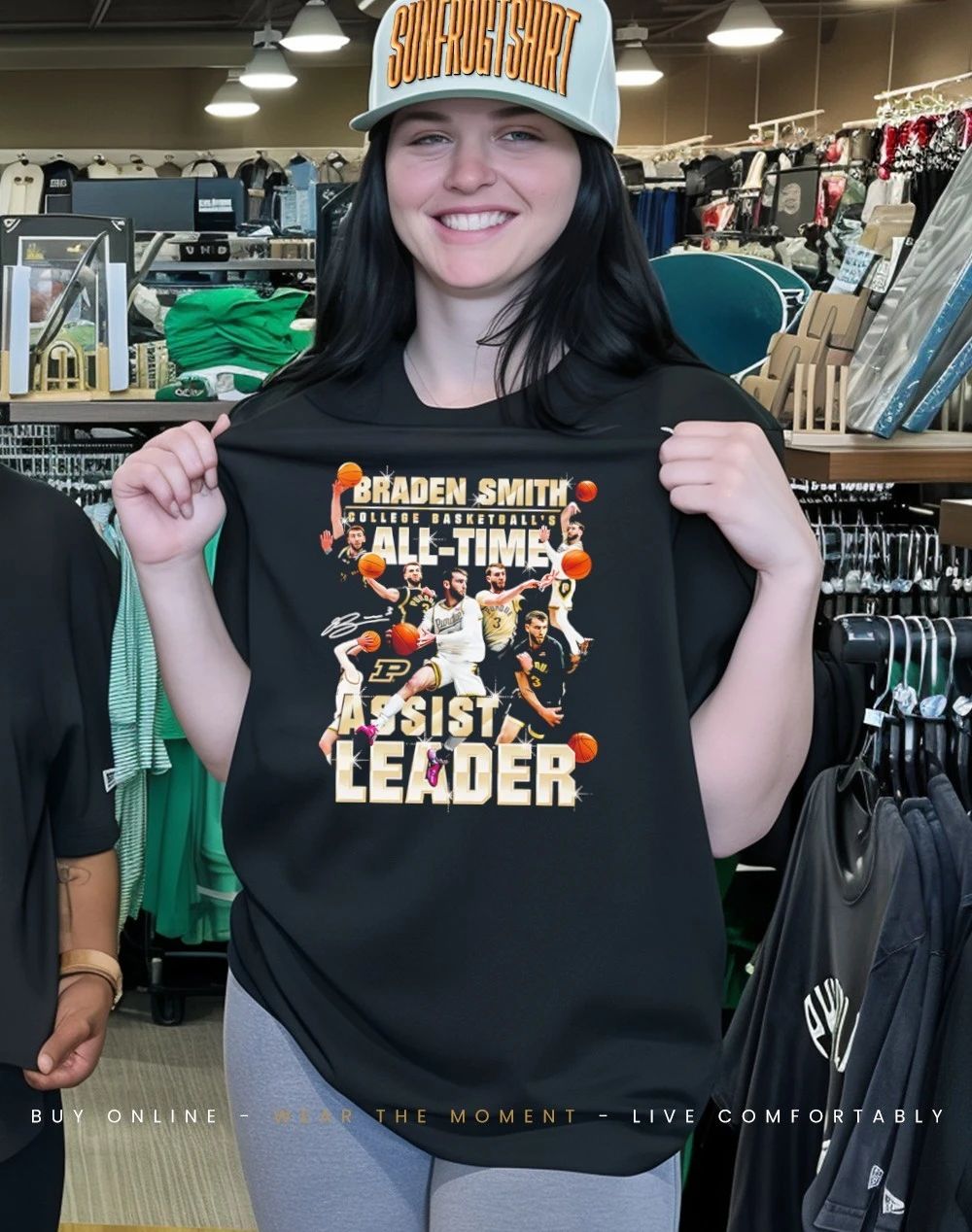 Braden Smith Purdue Boilermakers College Basketball All Time Assist King shirt