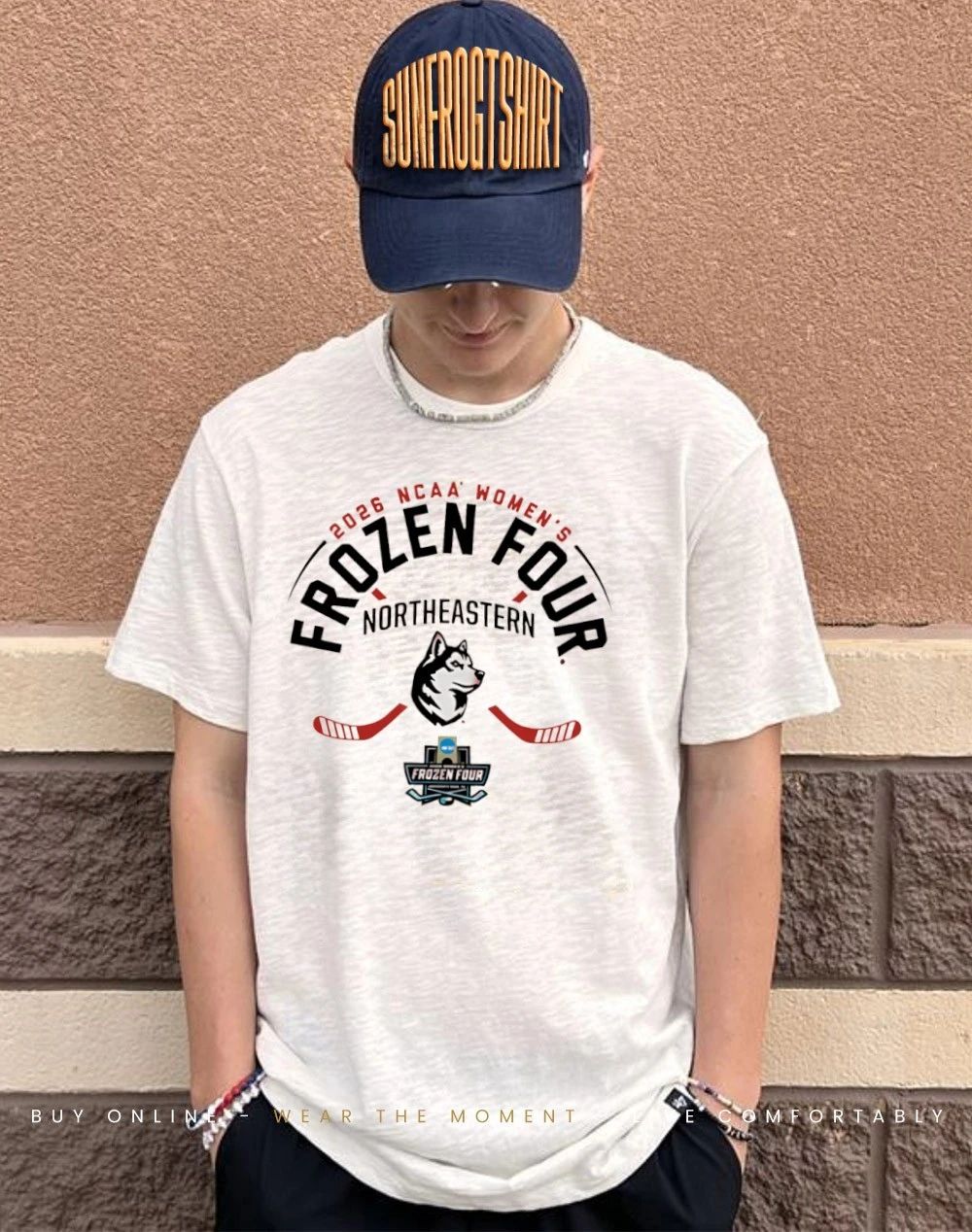 Northeastern Women’s Hockey 2026 Frozen Four shirt