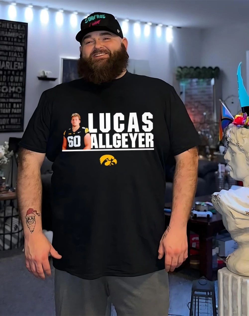 Lucas Allgeyer Iowa Hawkeyes classic shirt