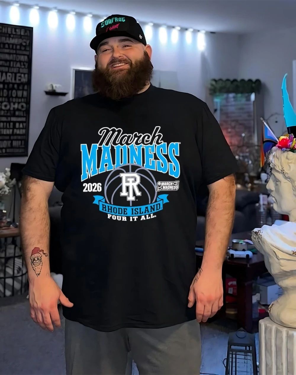 Rhode Island Women’s Basketball 2026 March Madness Bound Four It All shirt