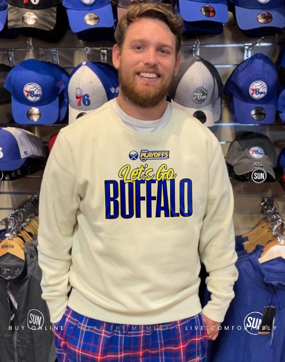 Buffalo Sabres 2026 Stanley Cup Playoffs Let’s Go Buffalo shirt