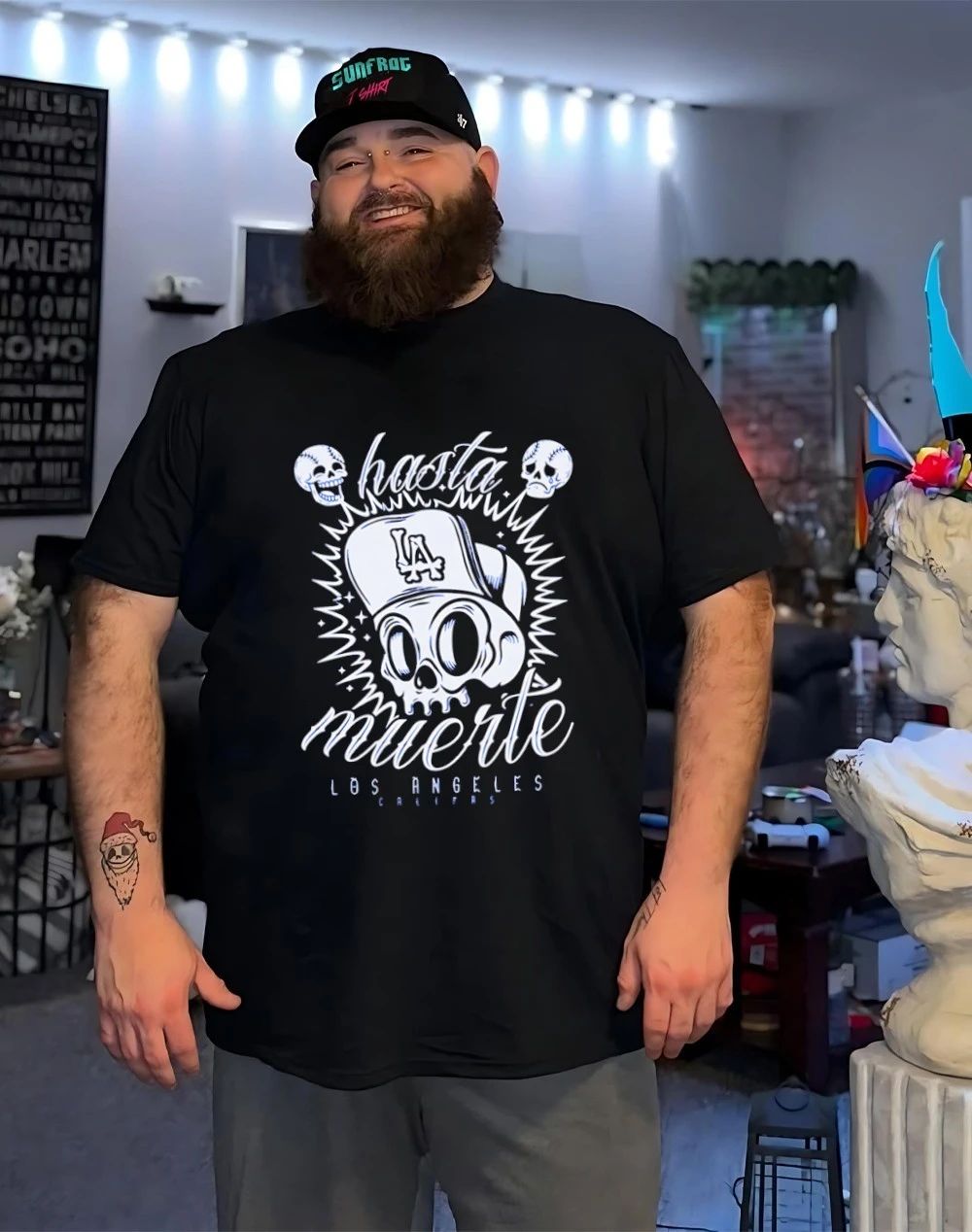 Hasta La Muerte L.A All Day Los Angeles Dodgers shirt