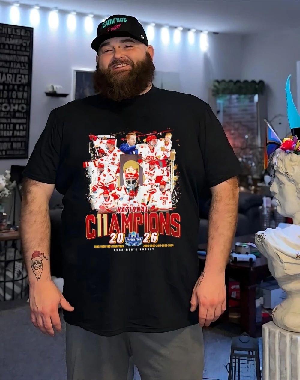 Denver Pioneers 2026 National Champions all team shirt