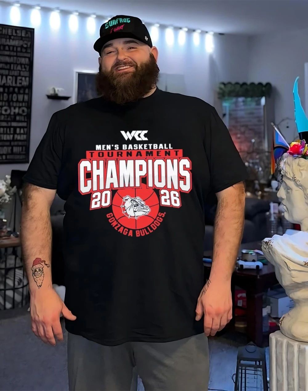 Gonzaga Bulldogs 2026 Men’s Basketball WCC Champions shirt