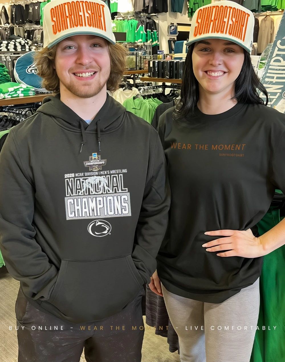 Penn State Nittany Lions 2026 NCAA Men’s Wrestling National Champions shirt