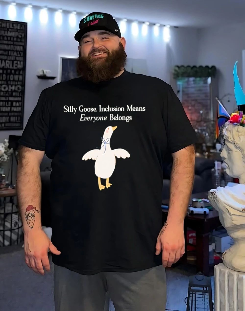 Silly Goose Inclusion means everyone belongs shirt