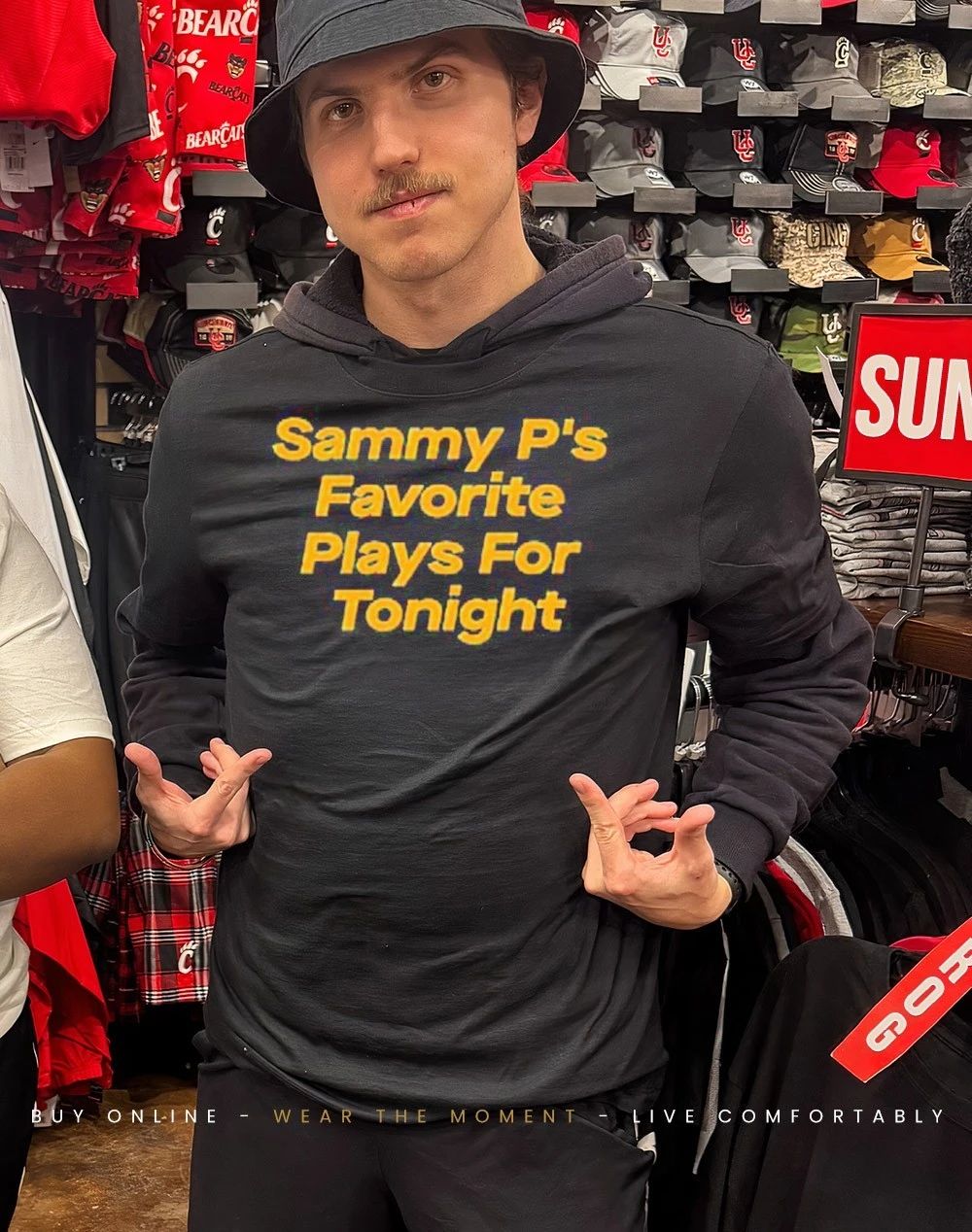 Buffalo Sabres Sammy P’s favorite plays for tonight front and back shirt