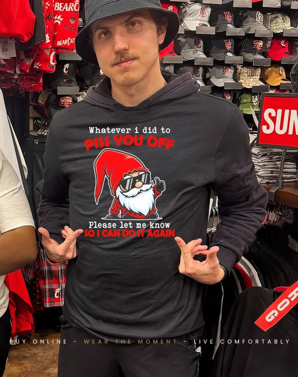 Gnome whatever I did to piss you off please let me know so I can do it again shirt