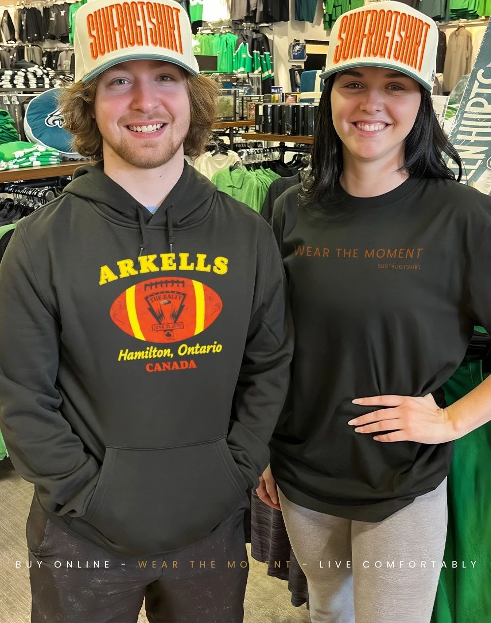 Arkells The Rally Football Event Hamilton Ontario Canada shirt
