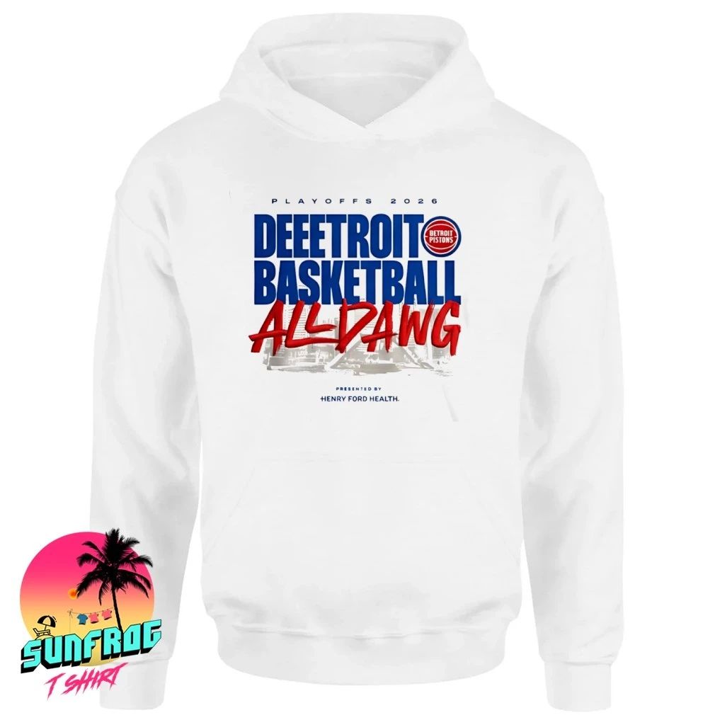Detroit Pistons Playoffs 2026 Deeetroit Basketball All Dawg Shirt