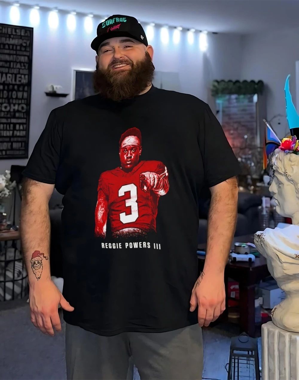 Reggie Powers III Oklahoma Sooners No. 3 College Football shirt
