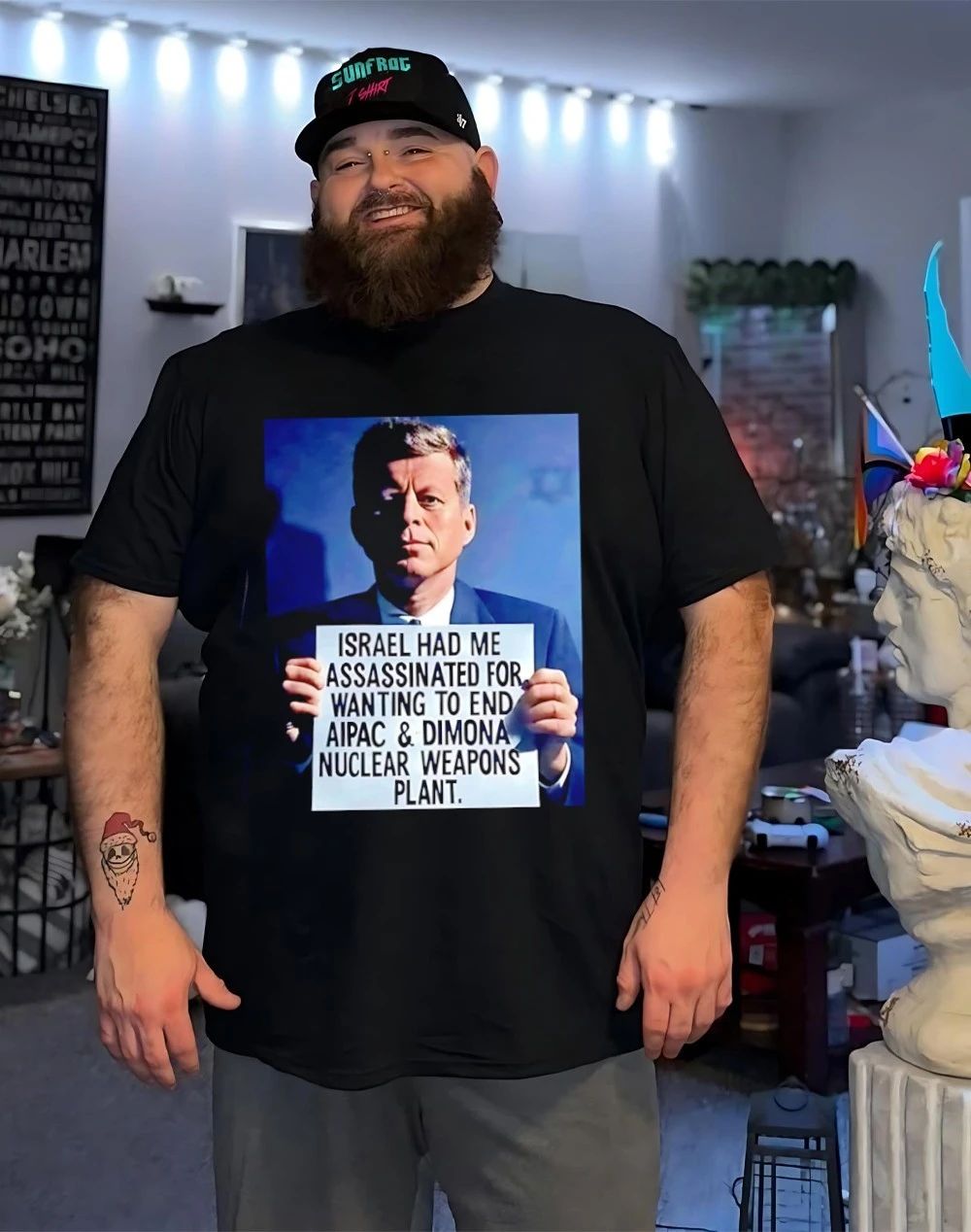 John F. Kennedy Israel Had Me Assassinated For Wanting To End Aipac shirt