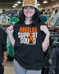 Angela support squad Leukemia Awareness shirt