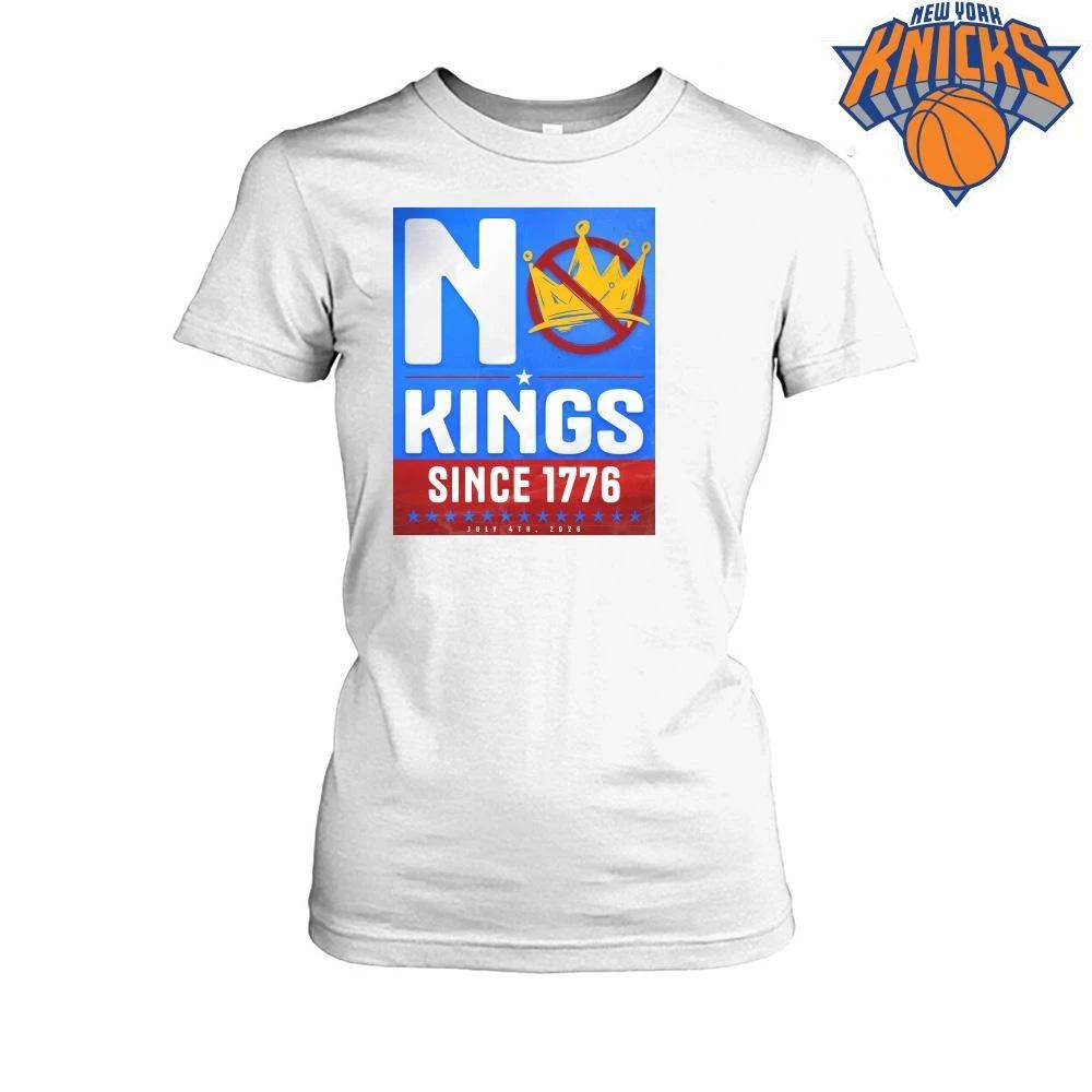 No Kings Since 1776 Anti Monarchy Independence Day shirt