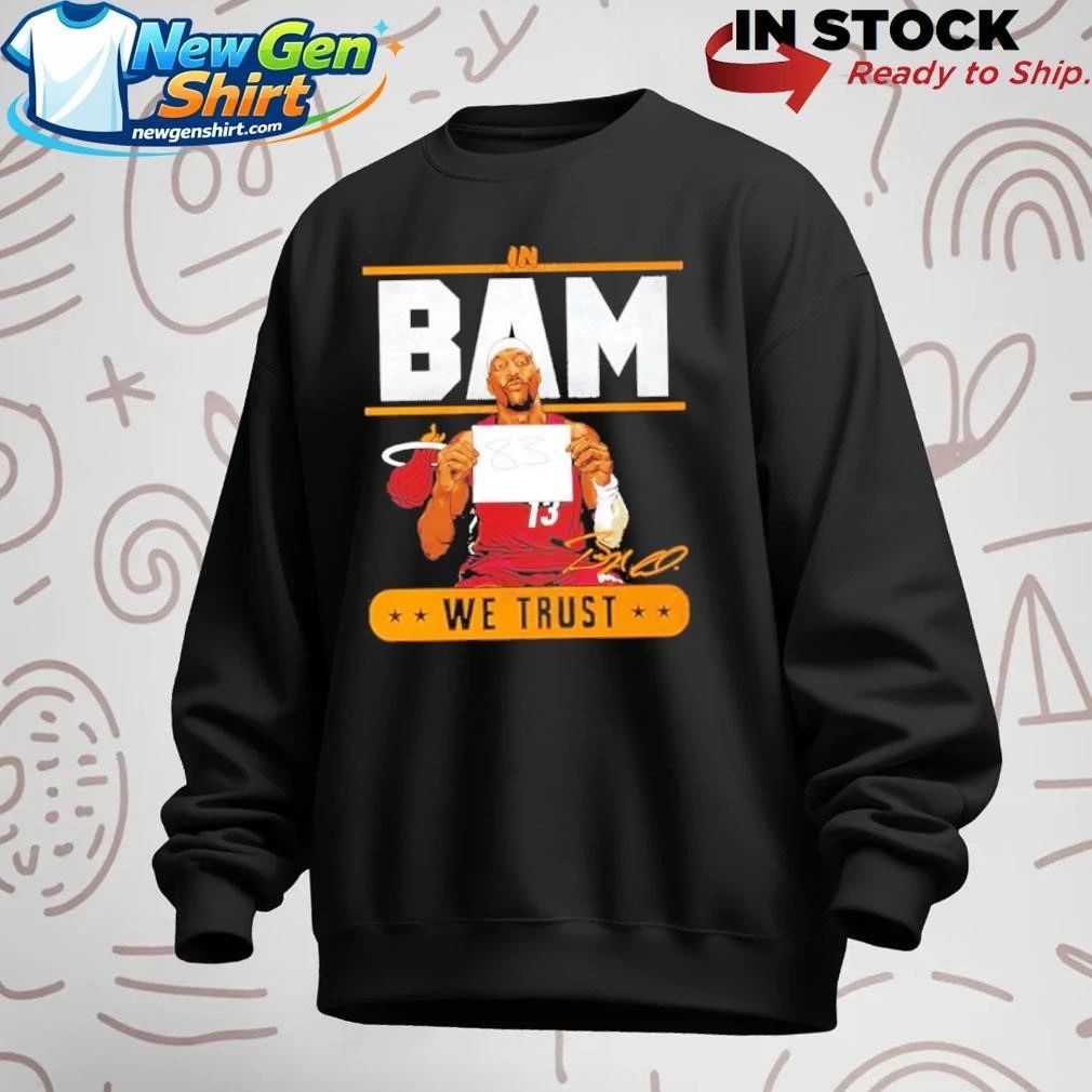 Bam Adebayo Miami Heat In Bam We Trust 83 Points Shirt