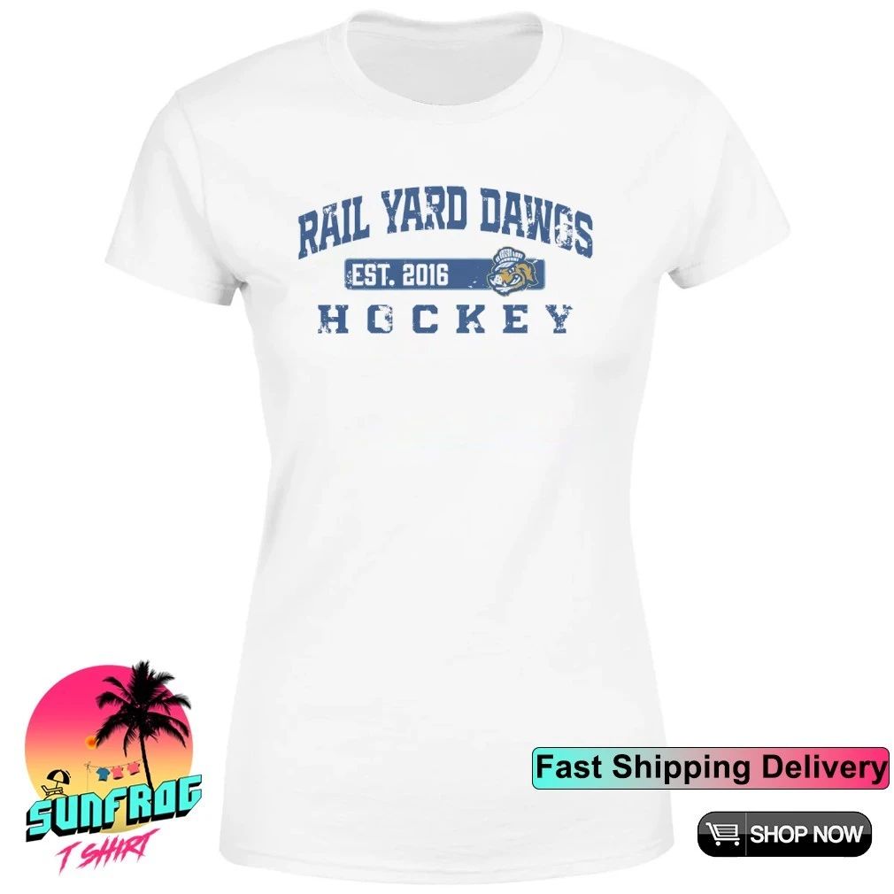 Roanoke Rail Yard Dawgs Hockey 2016 logo shirt