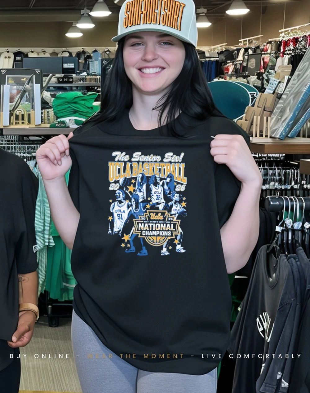 UCLA Women’s Basketball 2026 National Champions The Senior Six shirt