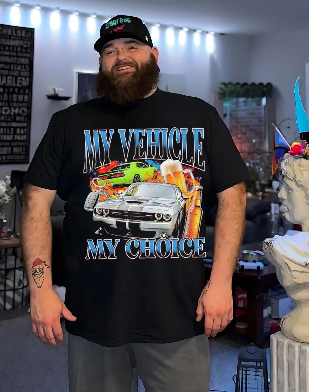 My vehicle my choice car alcohol shirt
