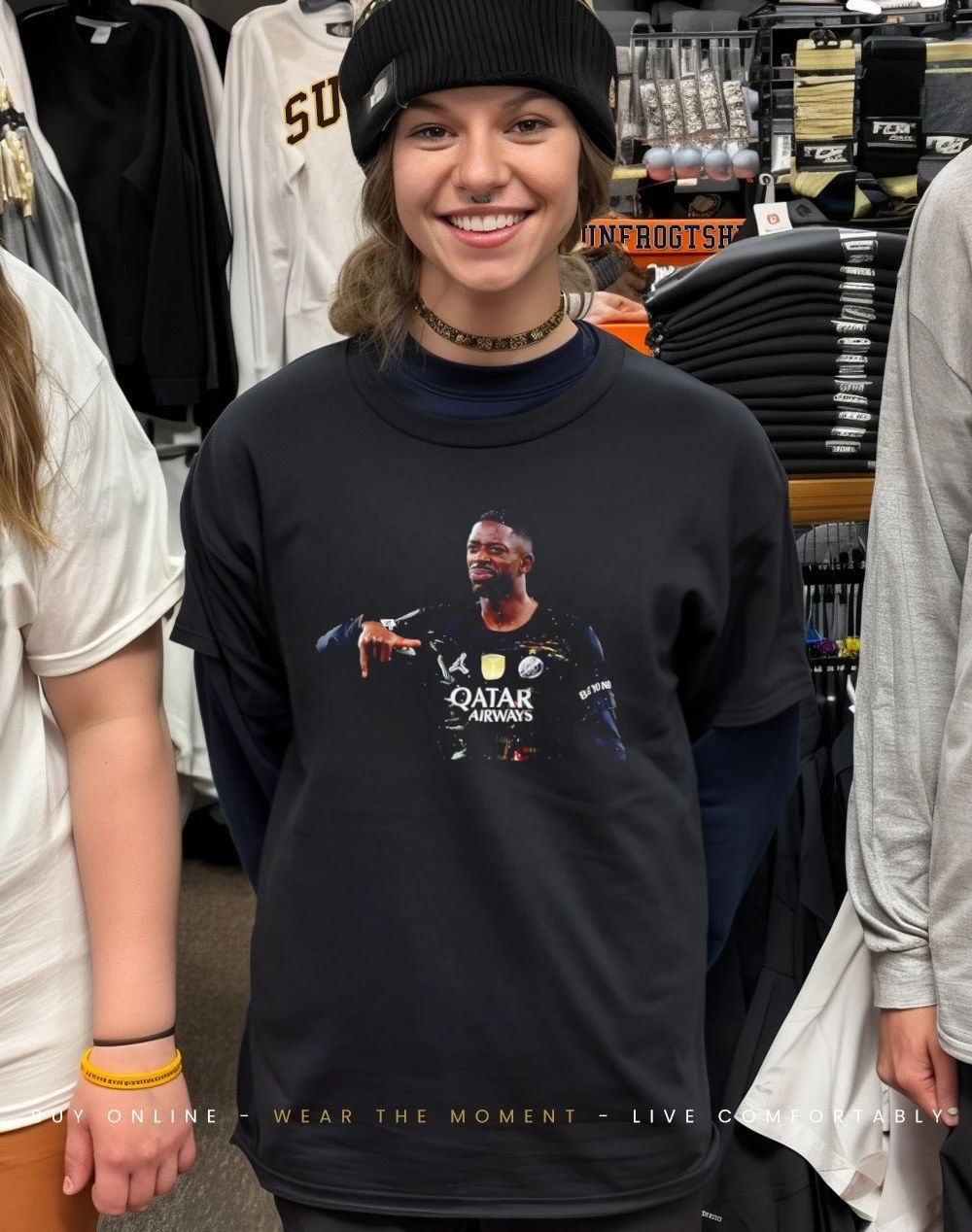 Ousmane Dembélé Paris Saint-Germain 2026 graphic shirt