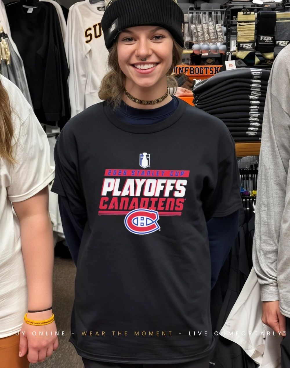 Montreal Canadiens 2026 Stanley Cup Playoffs shirt