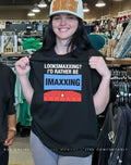 Looksmaxxing I’d Rather Be Movie Maxxing shirt