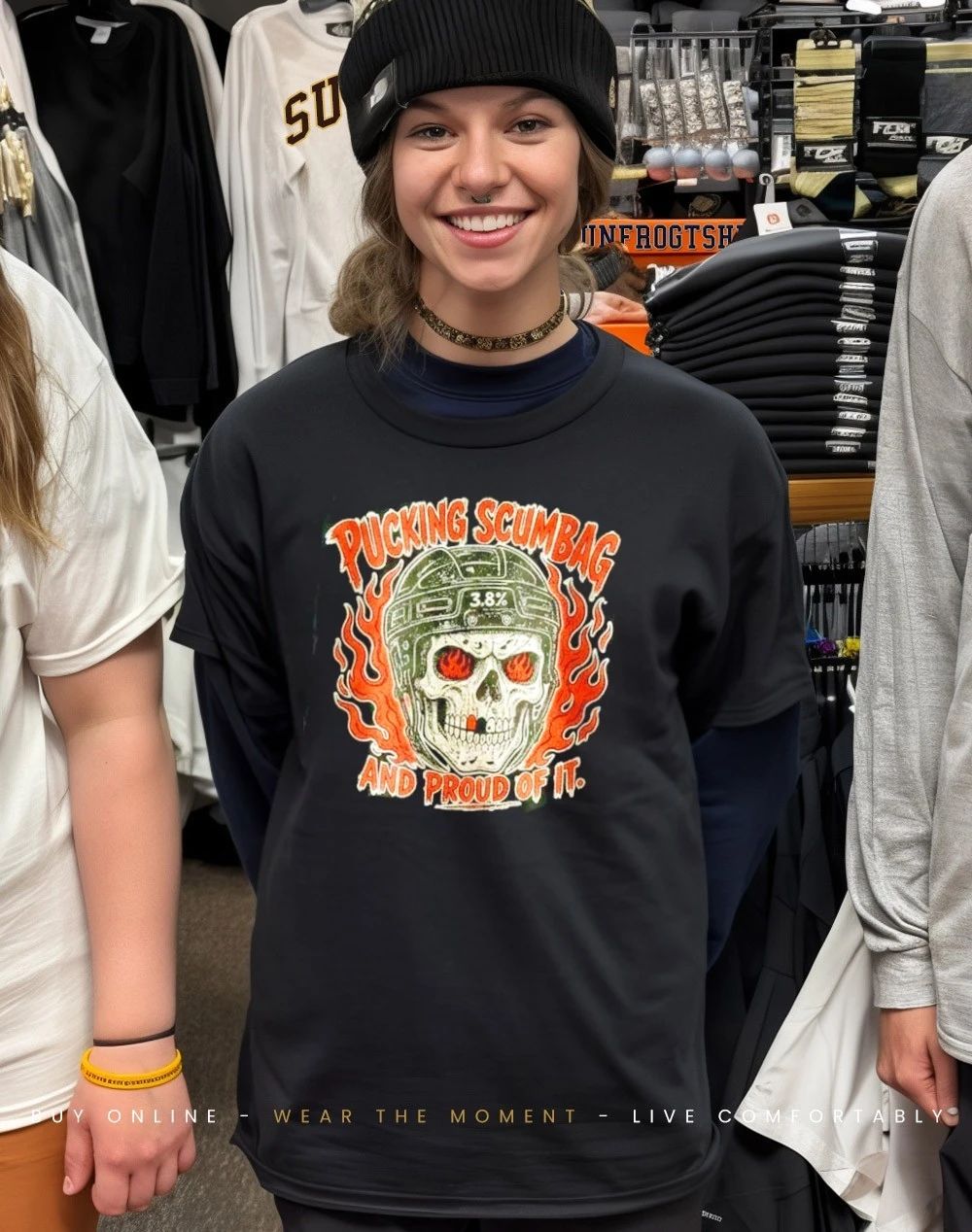 Pucking Scumbag and Proud of It Philadelphia Flyers shirt
