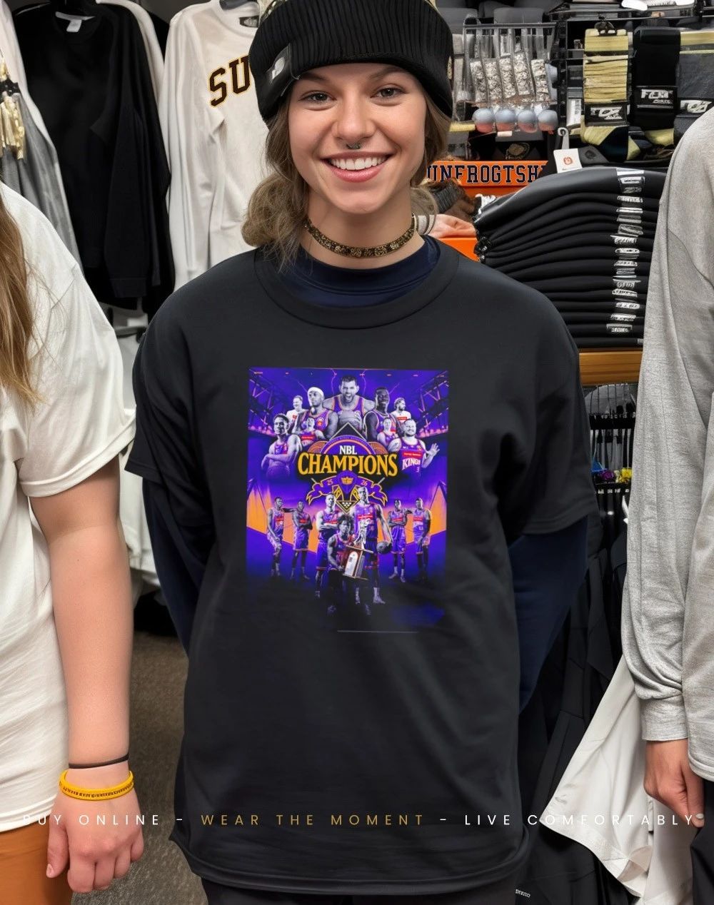 Sydney Kings 2026 NBL Champions poster shirt