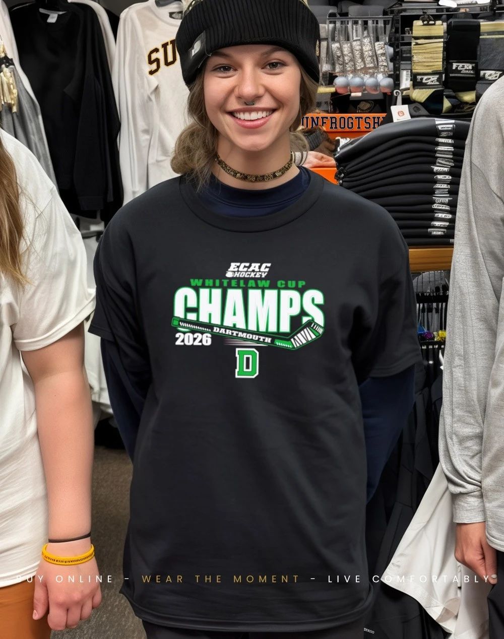 Dartmouth 2026 Men’s Hockey ECAC Tournament Champions shirt