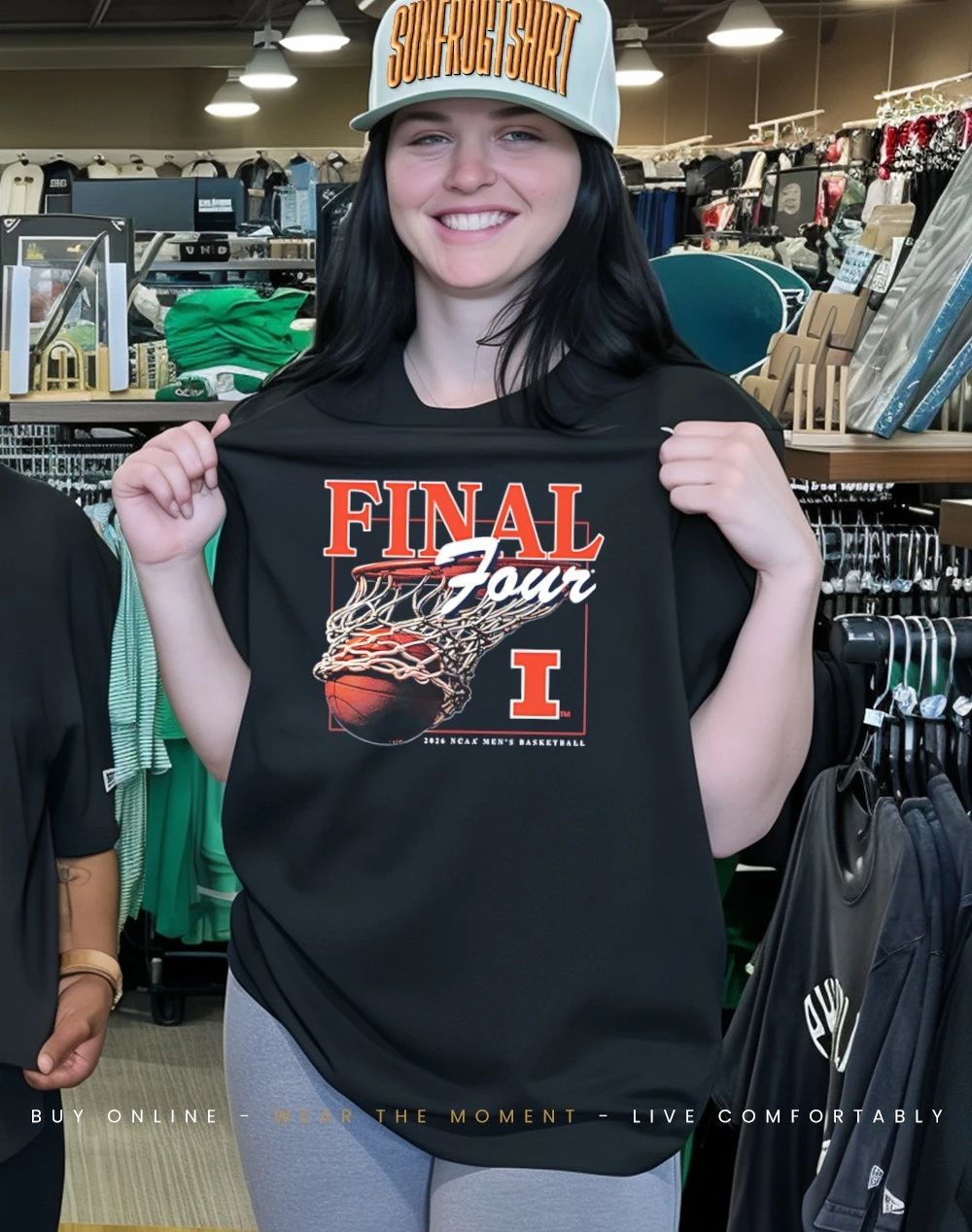 Illinois Men’s Basketball Final Four NCAA March Madness 2026 shirt