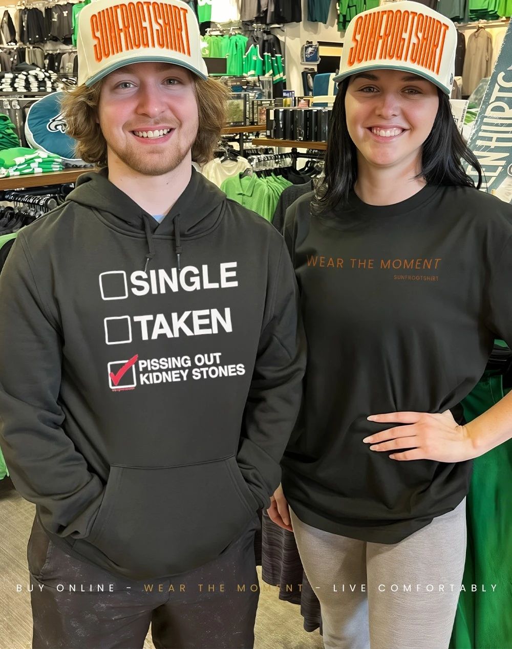 Single taken pissing out Kidney Stones checklist shirt