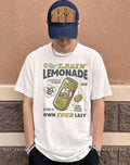 Sloth lazin’ lemonade own your lazy produced fore not producing shirt