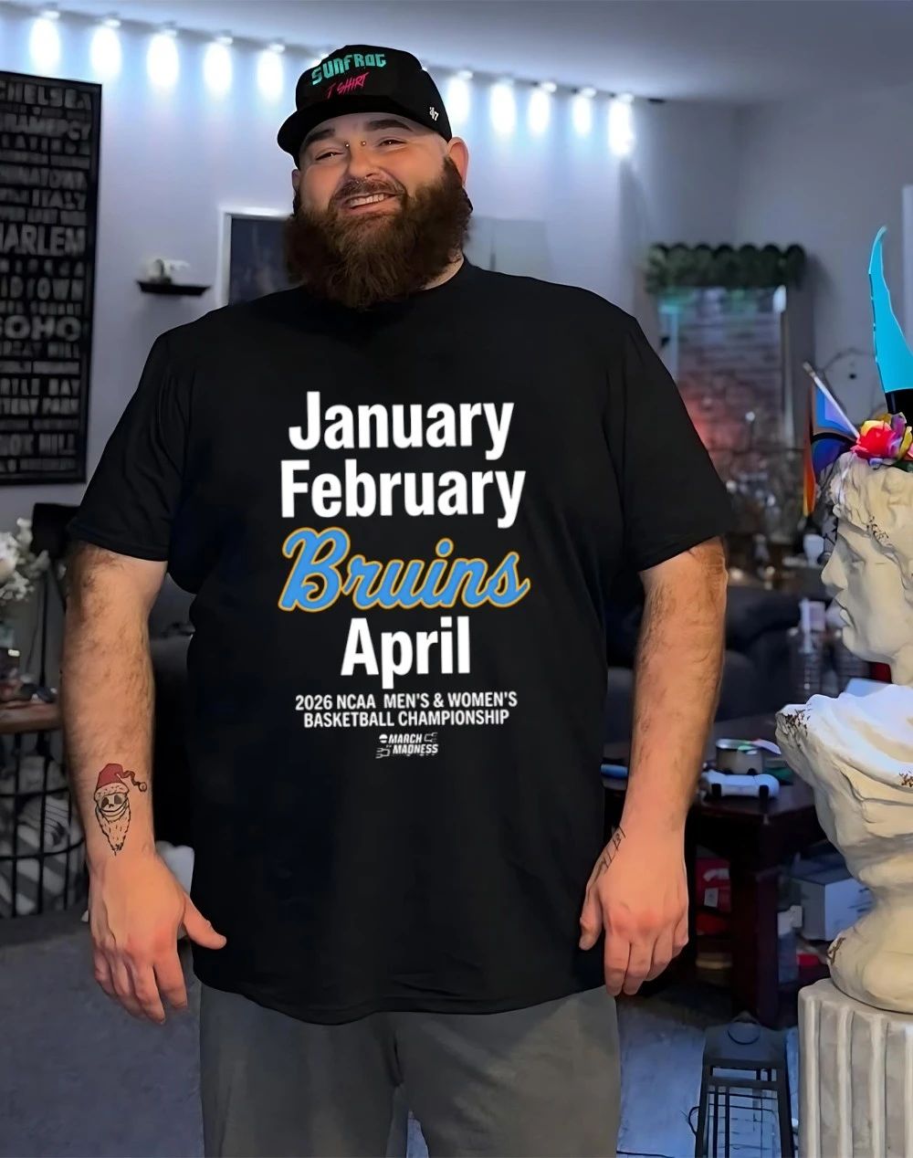 January February Bruins April UCLA Bruins 2026 NCAA Basketball Championship March Madness shirt