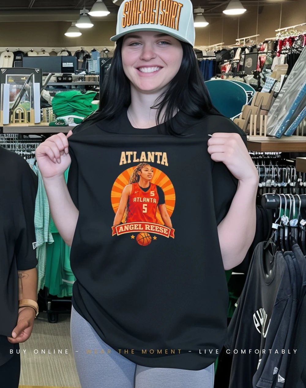 Angel Reese Atlanta Dream Basketball graphic shirt