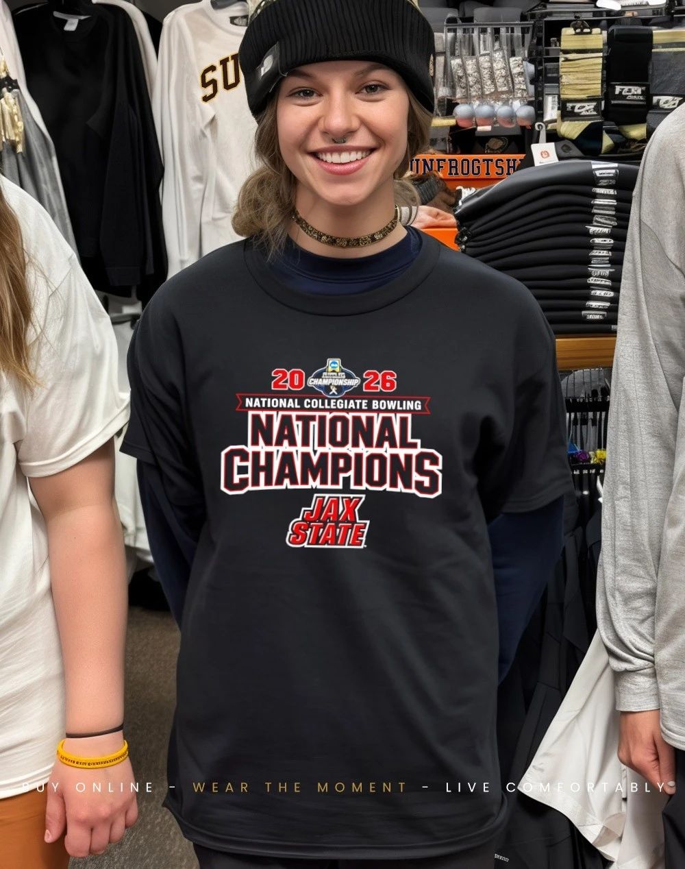 Official Jacksonville State Gamecocks 2026 NCAA Women’s Bowling National Champions shirt