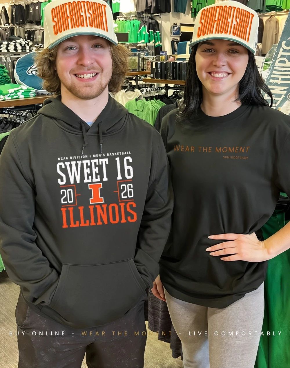 Illinois Men’s Basketball 2026 Sweet 16 shirt