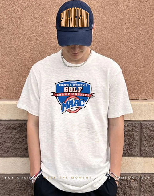 2026 MAAC Men’s and Women’s Golf Championships shirt